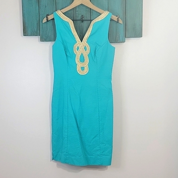 Lilly Pulitzer sparkle trim textured 